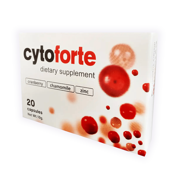 ЦитоФорте - Co2 Капсули для лікування циститу (CytoForte)